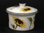Sunflower Butterdish